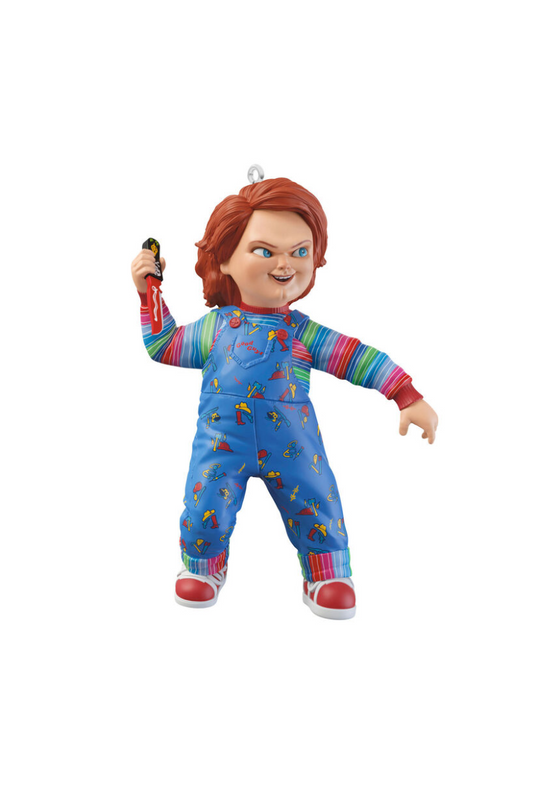 Steel Blue 2025 Ornament - Child's Play 2 Friend 'til the End Chucky Ornament