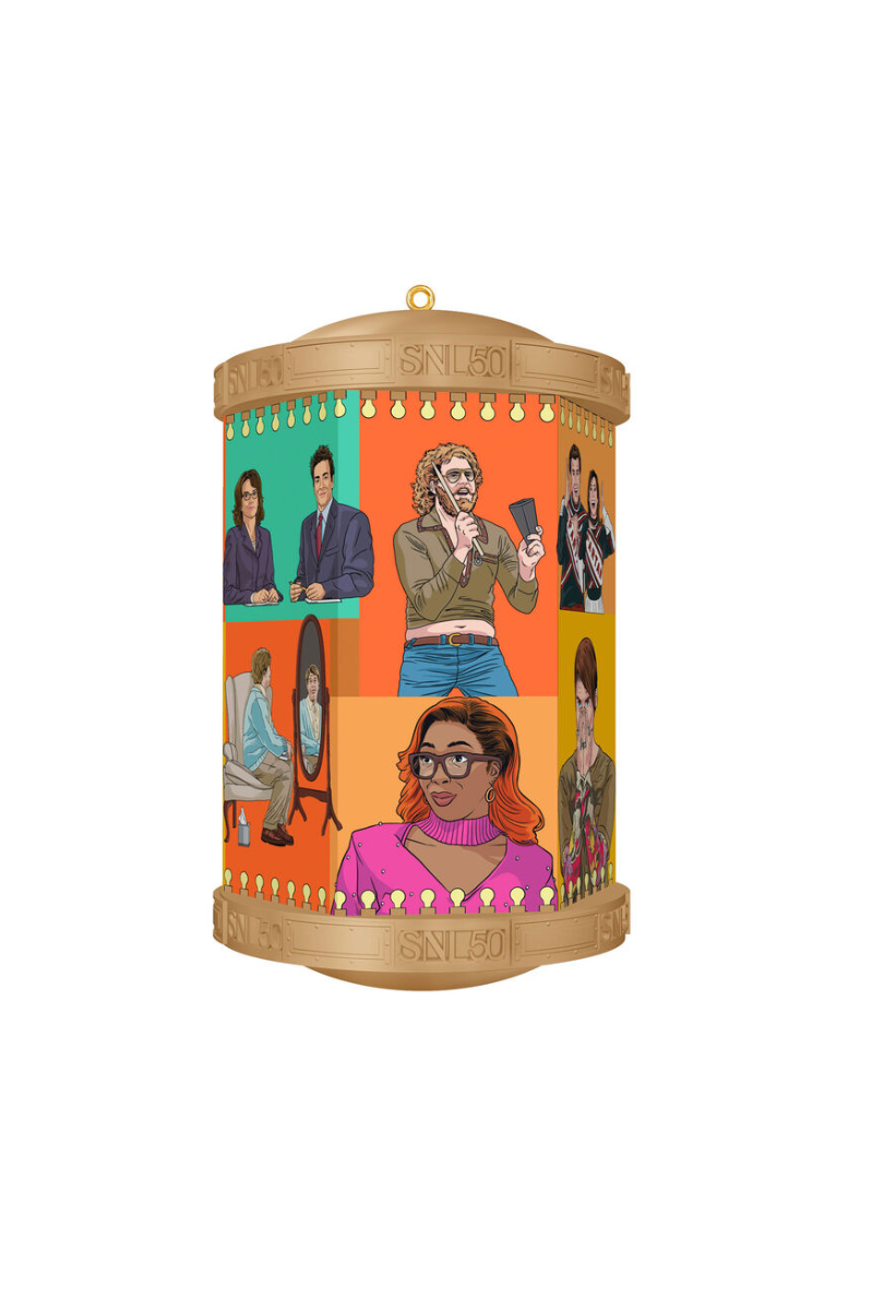 Dark Salmon 2025 Ornament - Saturday Night Live Fifty Years of SNL Ornament with Sound