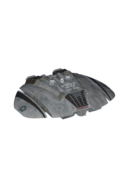 Dim Gray 2025 Ornament - Battlestar Galactica Cylon Raider Ornament