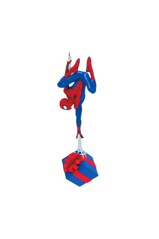 Firebrick 2025 Ornament - Marvel Spider-Man Spidey's Special Delivery Ornament