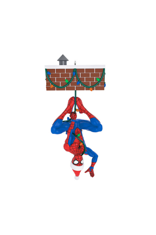 Sienna 2025 Ornament - Marvel Spider-Man Peekbuster Ornament with Motion-Activated Sound