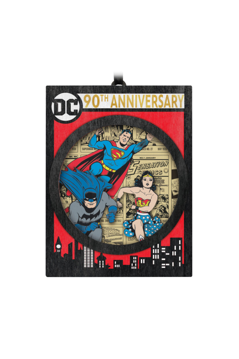 Dark Salmon 2025 Ornament - DC Comics™ 90th Year DC Through the Ages Papercraft Ornament