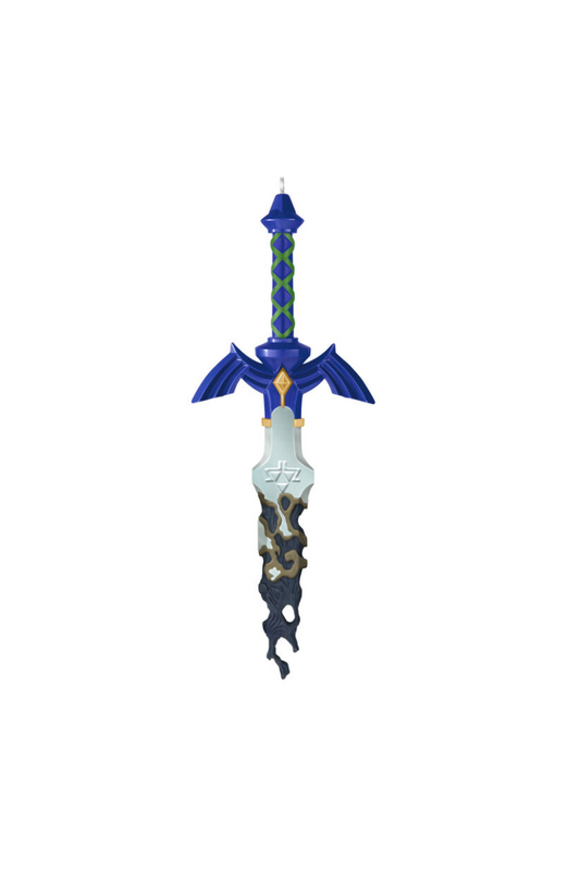Dark Slate Blue 2025 Ornament - Nintendo the Legend of Zelda™: Tears of the Kingdom Decayed Master Sword Metal Ornament