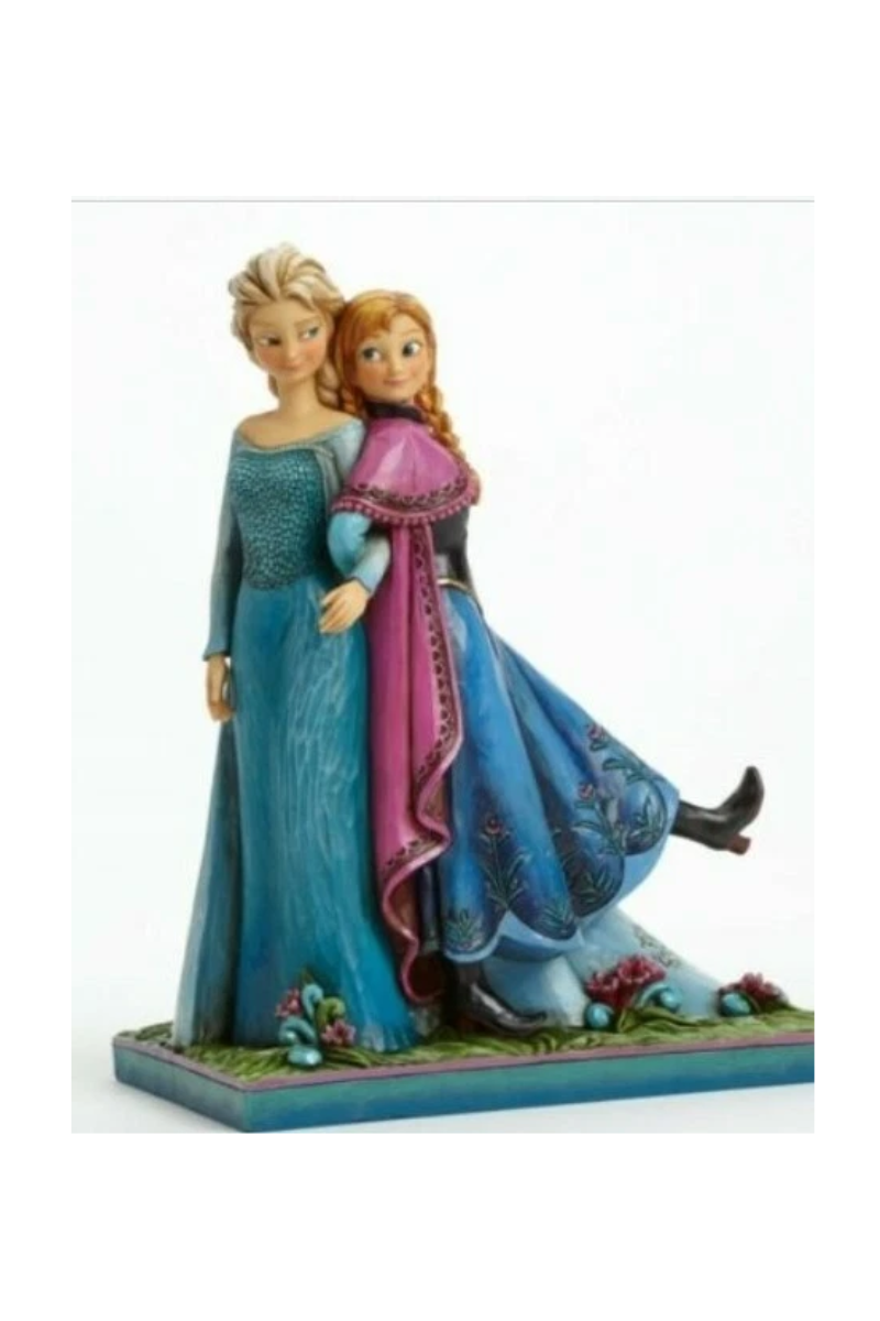 Jim Shore Disney Traditions Frozen ANNA ELSA Sisters Forever