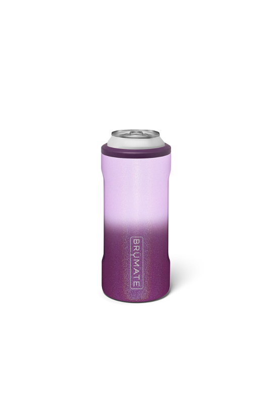 White Smoke Brumate 12oz. Hopsulator Slim Can Cooler Violet Crush