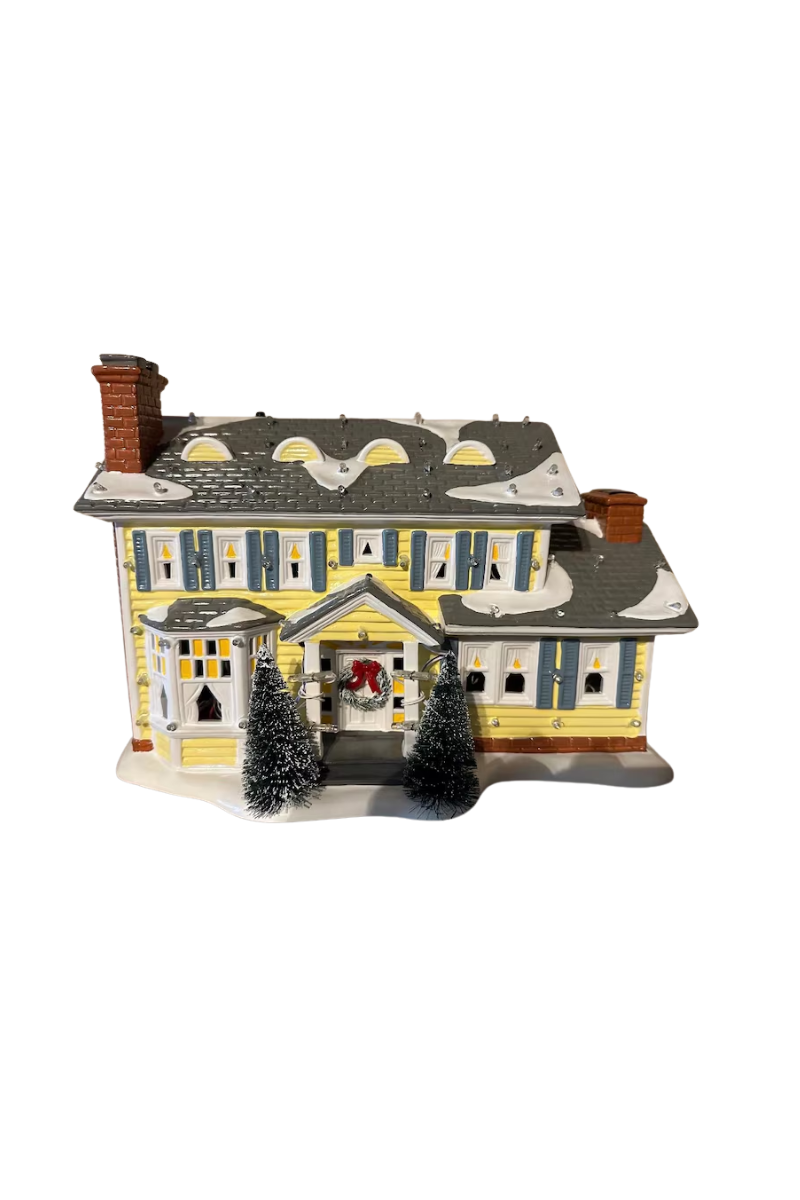 White Smoke Department 56 National Lampoon Christmas Vacation Griswold House