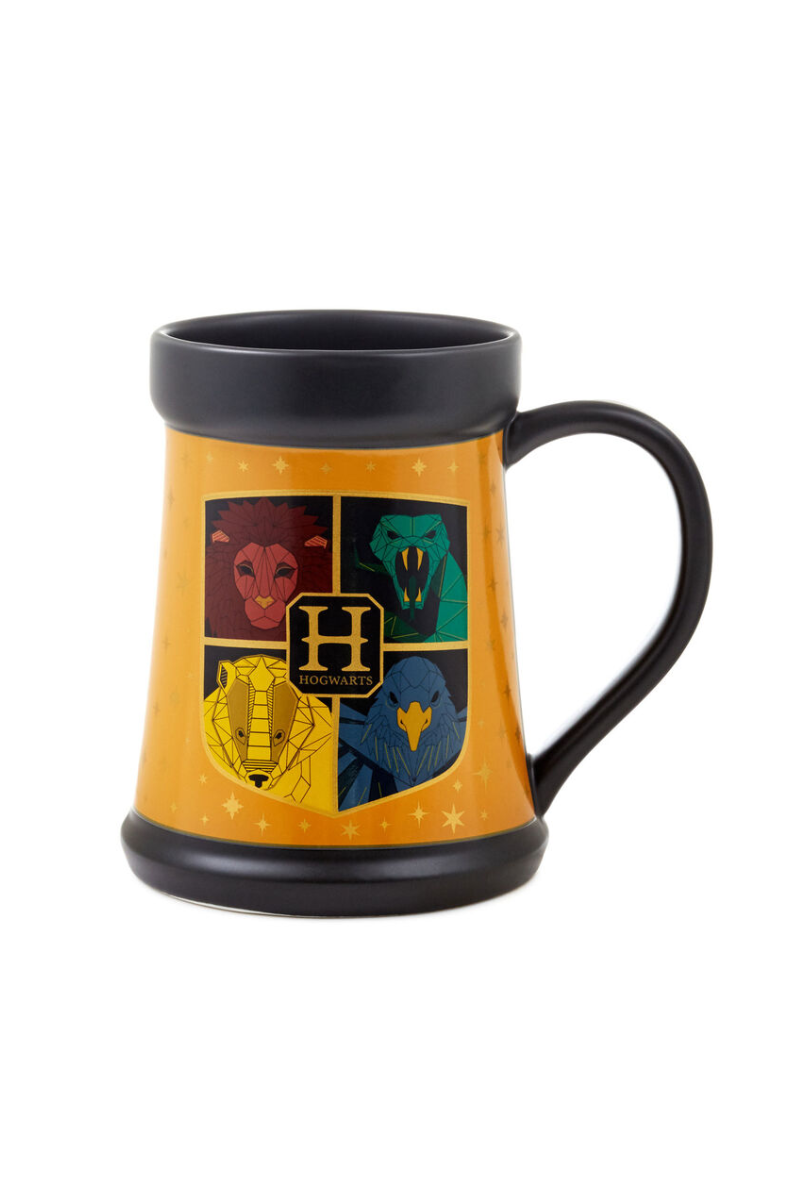 White Smoke Harry Potter™ Hufflepuff™ Color-Changing Stein Mug, 18 oz.