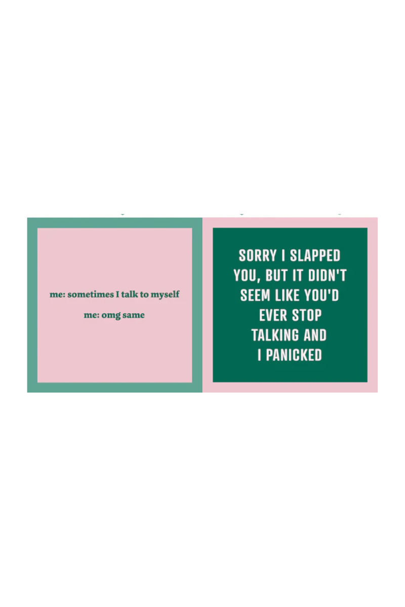 Thistle Talk to self Napkin
