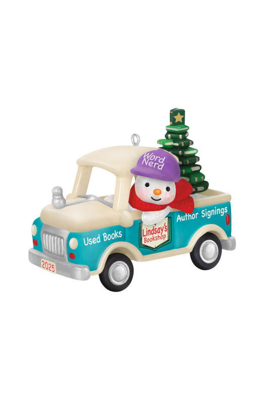 Dark Cyan 2025 Ornament - Holiday Parade Ornament