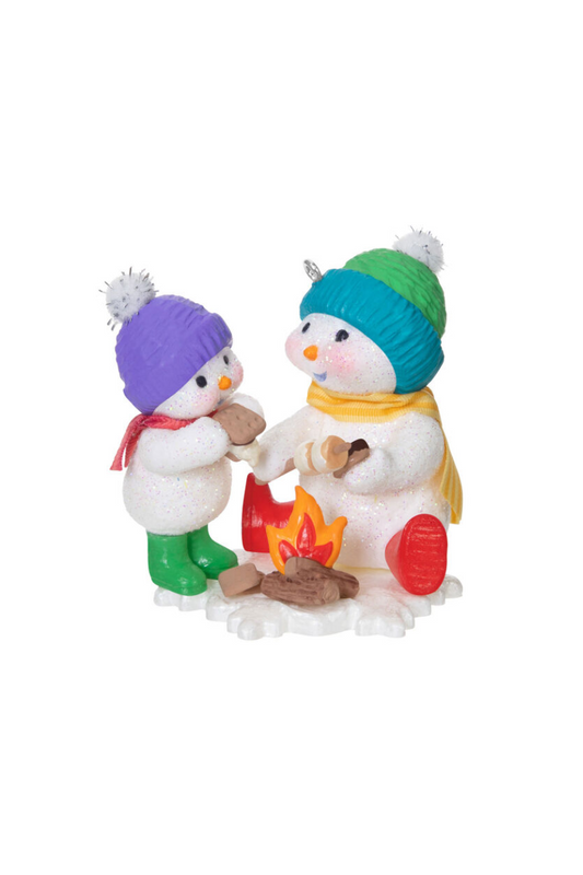 Light Gray 2025 Ornament - Scrumptious S'mores Ornament