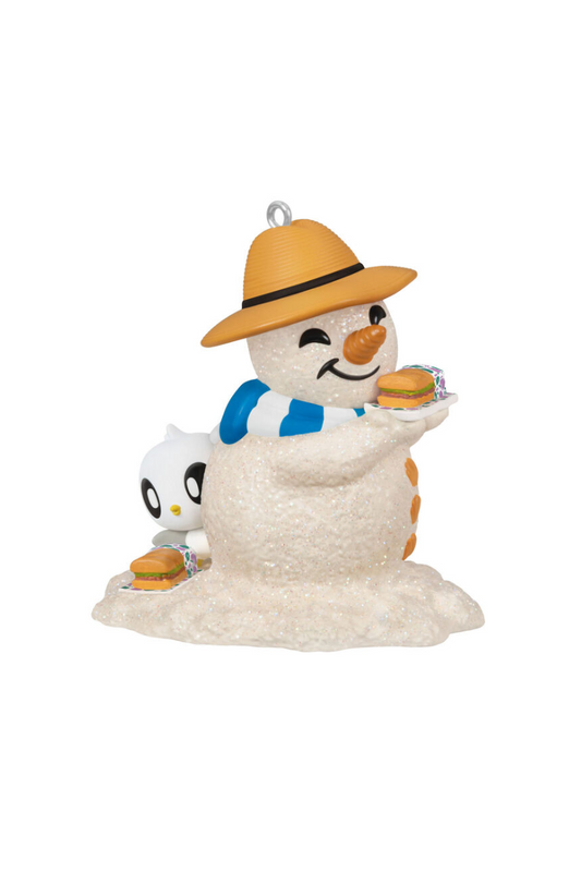 Light Gray 2025 Ornament - Sandal the Sandman