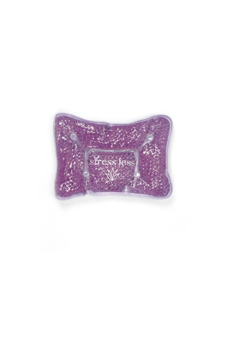 Lemon Lavender Stress Less Hot & Cold Spa Pillow with Intelli-Gel Microbeads