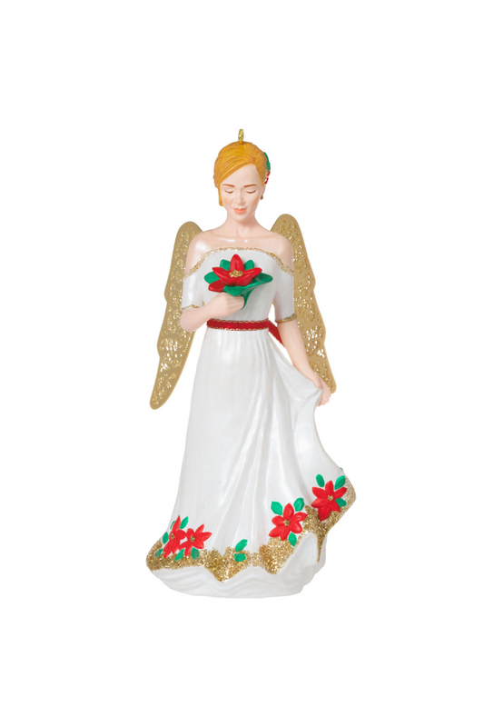 Light Gray 2023 Ornament - Christmas Angels Good Cheer Ornament