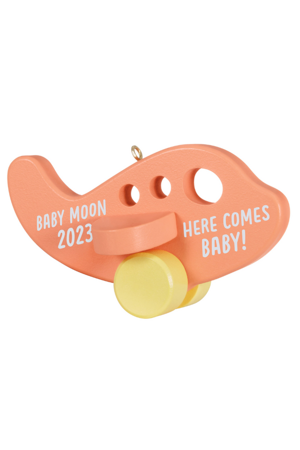 2023 Ornament - Our Babymoon Wood Ornament