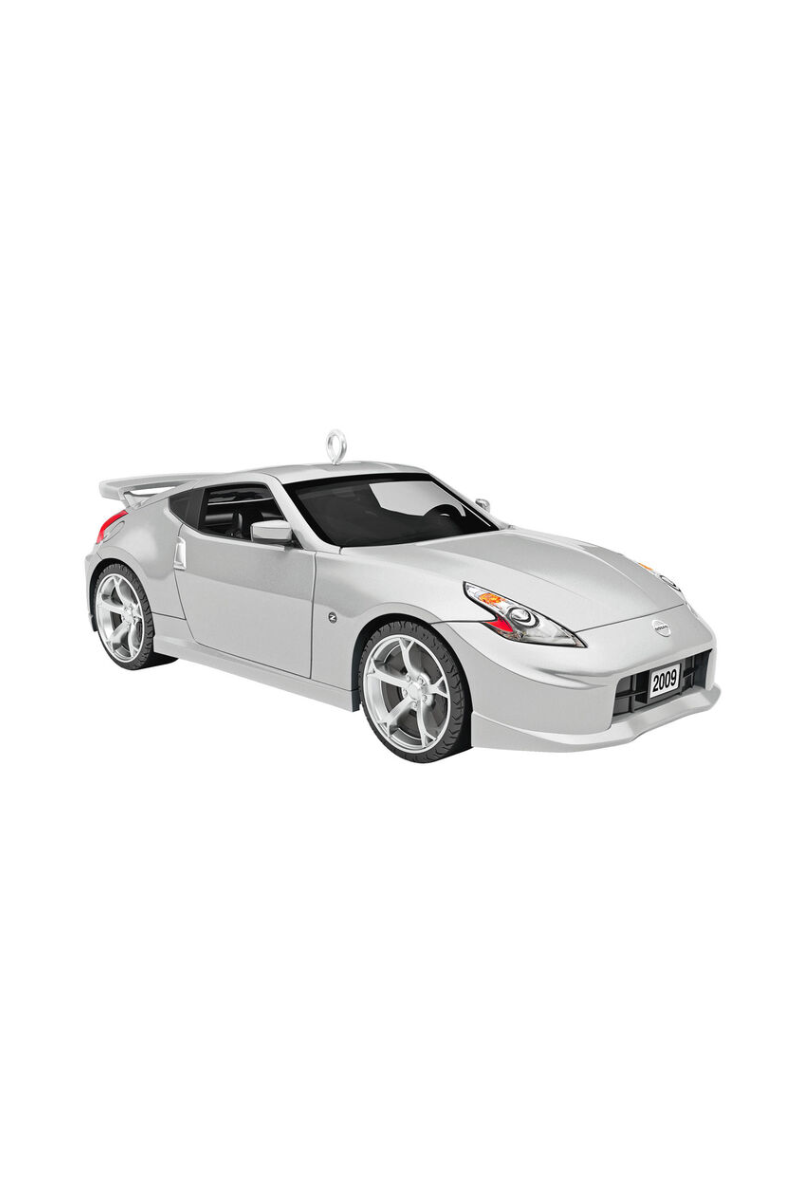 Light Gray 2025 Ornament - 2009 Nissan 370Z NISMO 2025 Metal Ornament