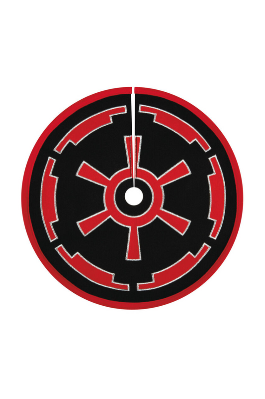 Black 2025 Ornament - Mini Star Wars: The Galactic Empire™ Fabric Tree Skirt, 12"