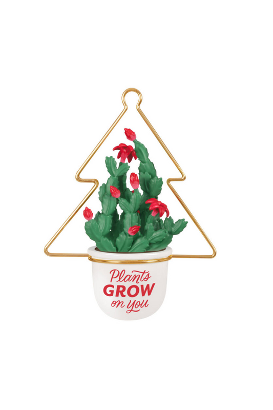 Sea Green 2025 Ornament - Plants Grow on You Ornament