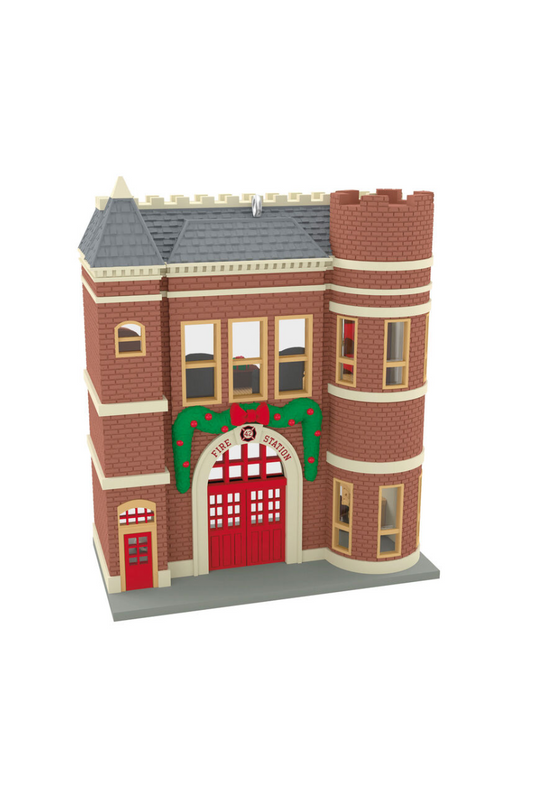 Dim Gray 2025 Ornament - Keepsake Korners Firehouse Ornament
