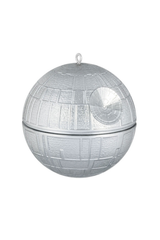 Gray 2025 0rnament - Mini Star Wars™ Death Star™ Ornament, 1.5"