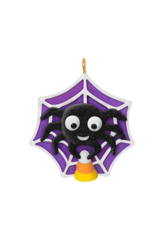 Dark Slate Blue 2025 Ornament - Mini Itty Bitty Spider Ornament, 1.25"