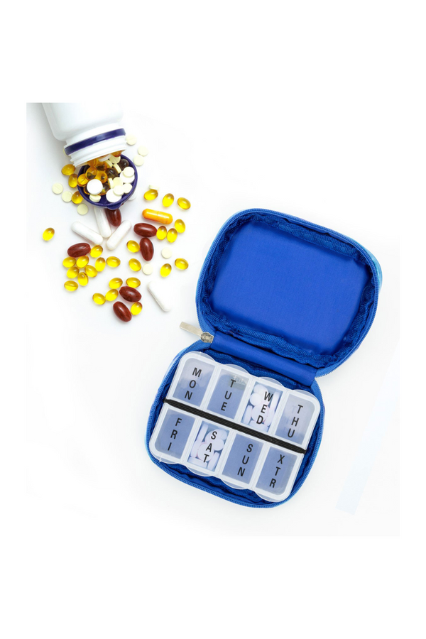 Wellness Keeper In the Tropics Vitamin & Pill Case