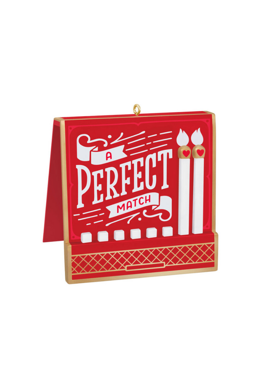 Firebrick 2025 Ornament - A Perfect Match Ornament