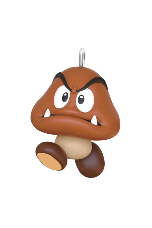 Sienna 2025 Ornament - Mini Nintendo Super Mario™ Goomba Ornament, 1