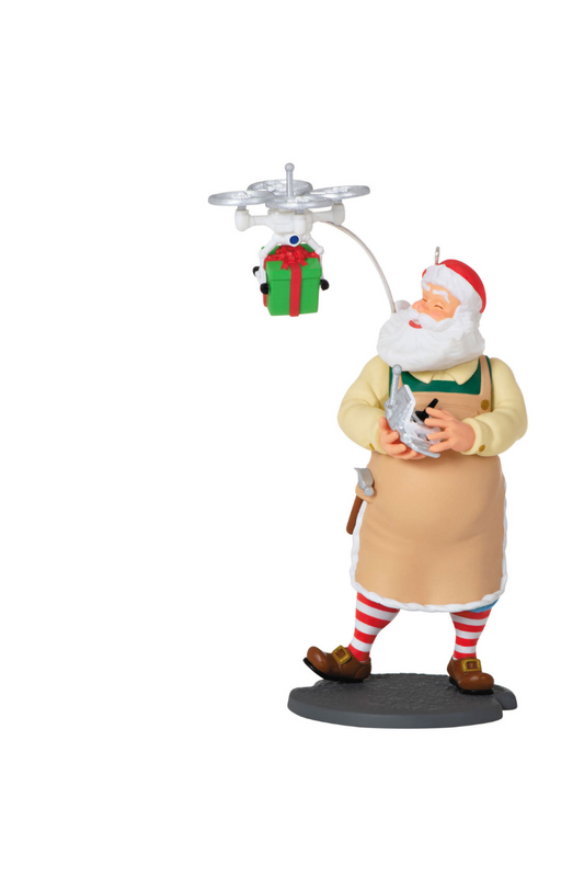 Tan 2023 Ornament - Toymaker Santa