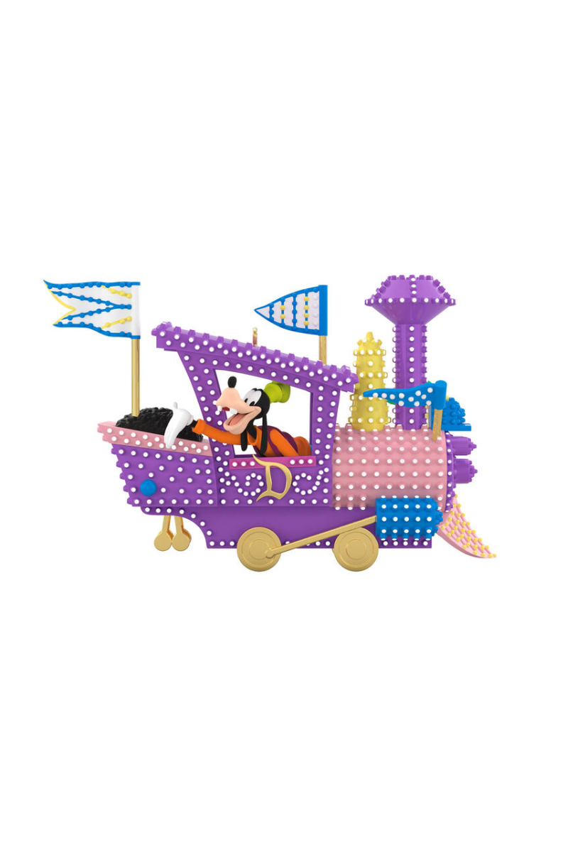 Rosy Brown 2025 Ornament - Disney Mickey and Friends Disney's Electrical Parade Musical Ornament with Light