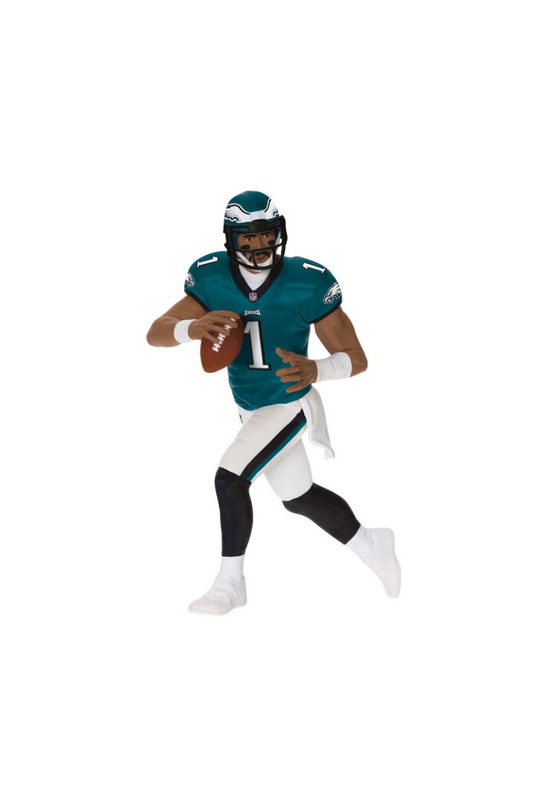 Light Gray 2025 Ornament - NFL Philadelphia Eagles Jalen Hurts Football Legends Ornament