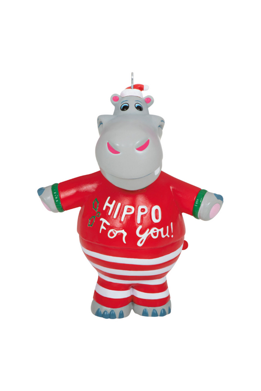 Firebrick 2023 Ornament - I Want a Hippopotamus for Christmas - Musical