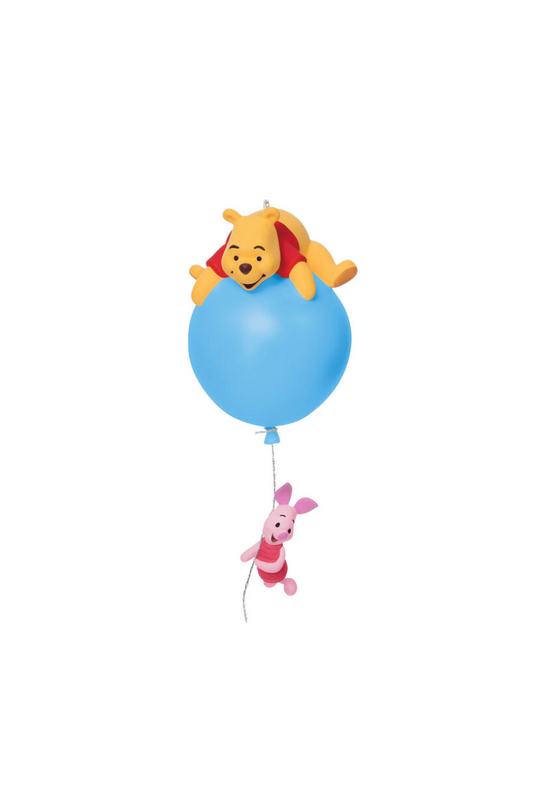 Sky Blue 2025 Ornament - Disney Winnie the Pooh Up for Adventure Ornament with Light