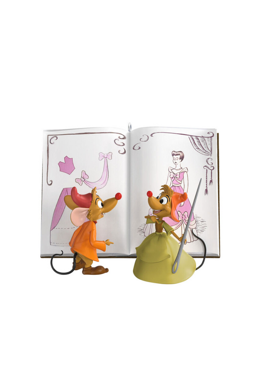 Light Gray 2025 Ornament - Disney Cinderella We Can Do It Ornament