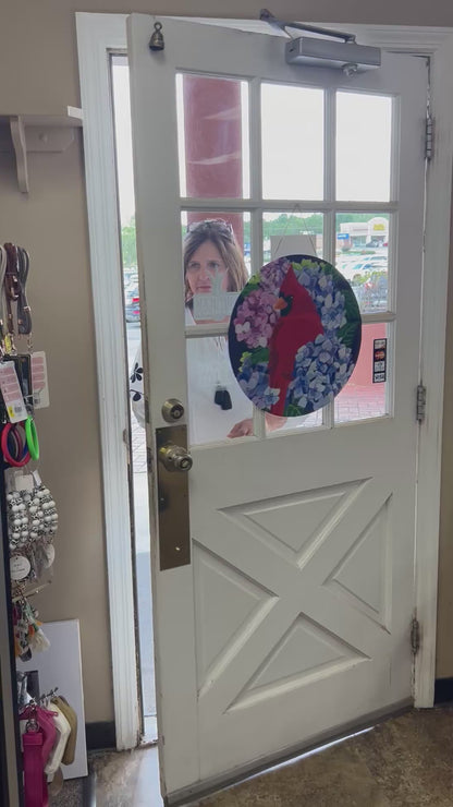 Nature and Holiday Charm, 4-Season Interchangeable Door Decor Set