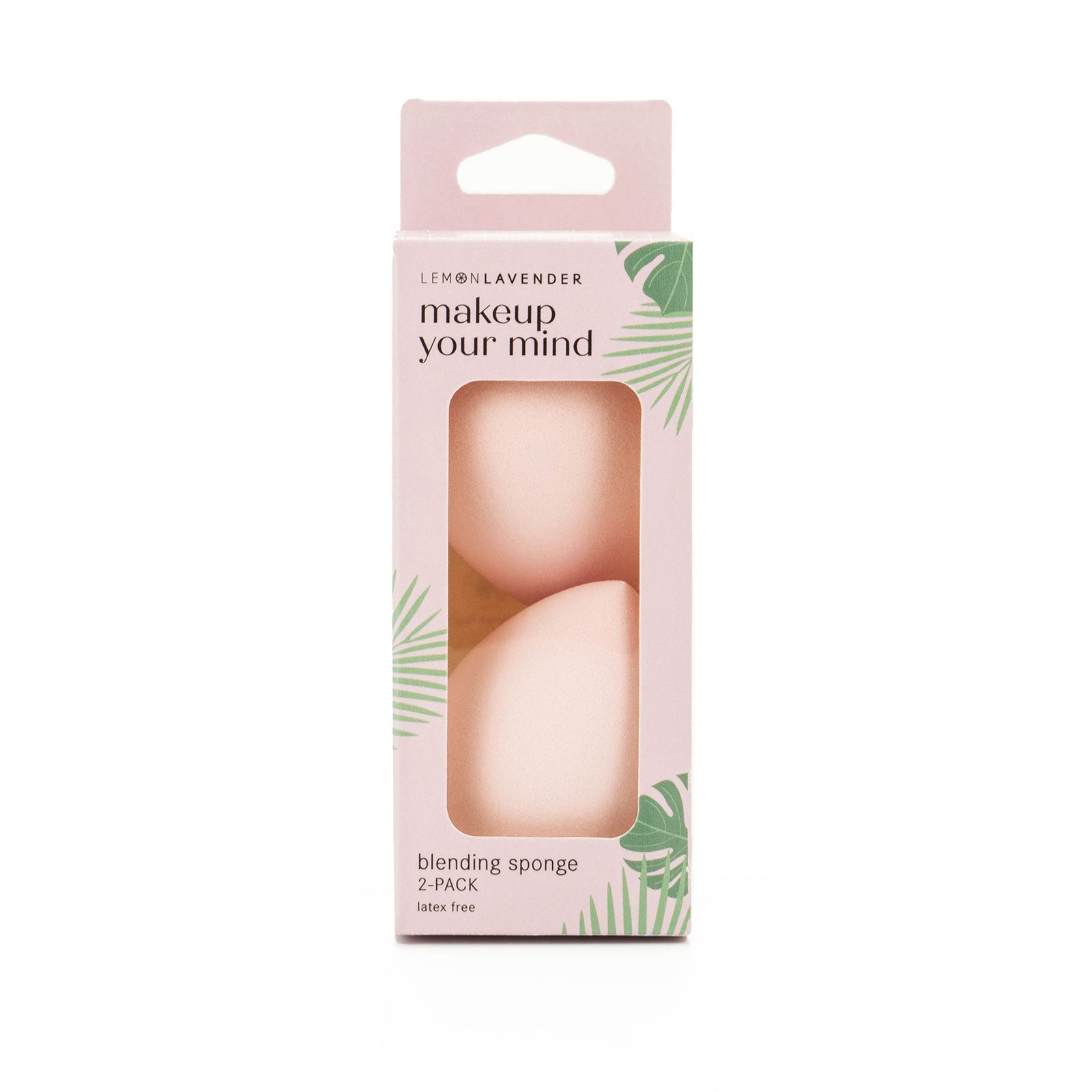 Light Gray Lemon Lavender 2 Pack Blending Sponge