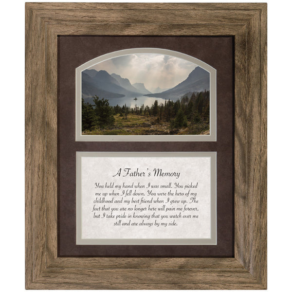 "Father" Memory Framed Prayer