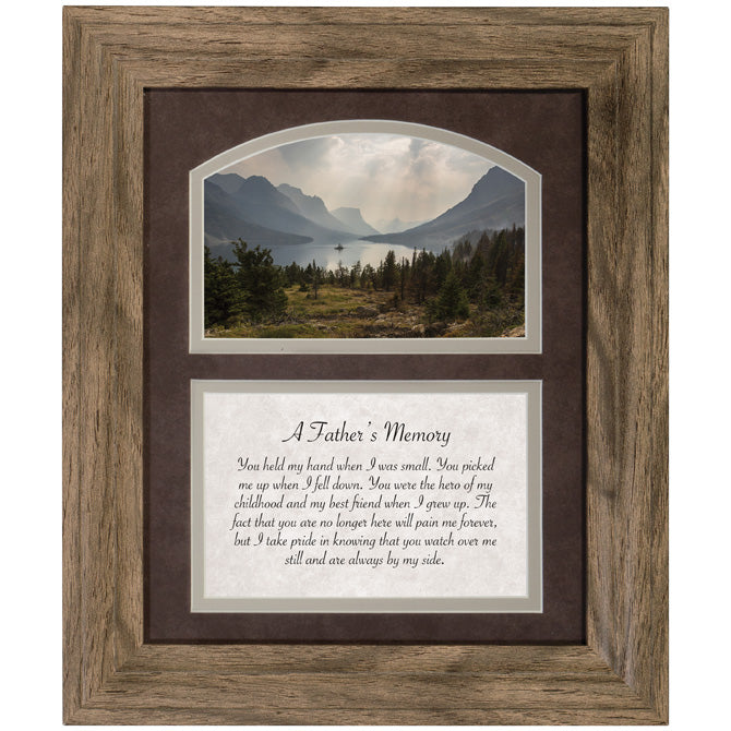 "Father" Memory Framed Prayer