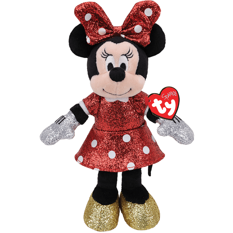 Sienna Minnie Mouse RED SPARKLE