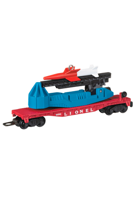 Lionel® 6650 Missile Car Metal Ornament