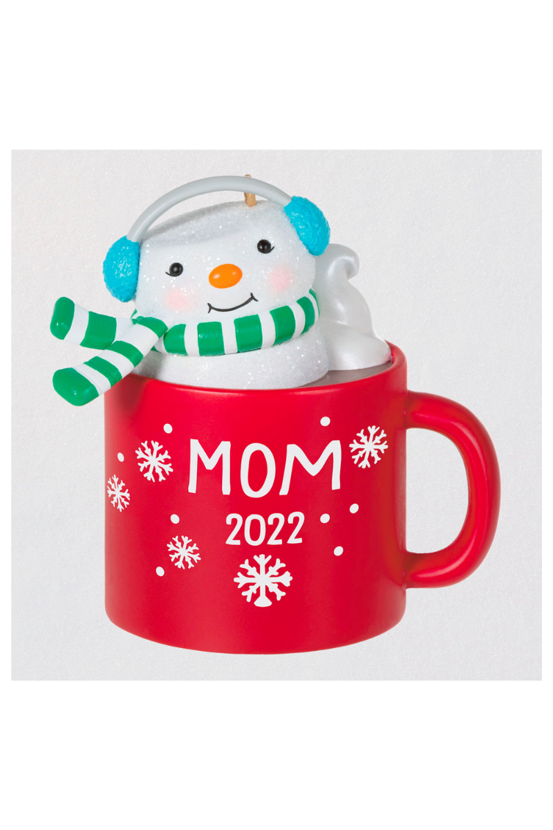Mom Hot Cocoa Mug 2022 Ornament