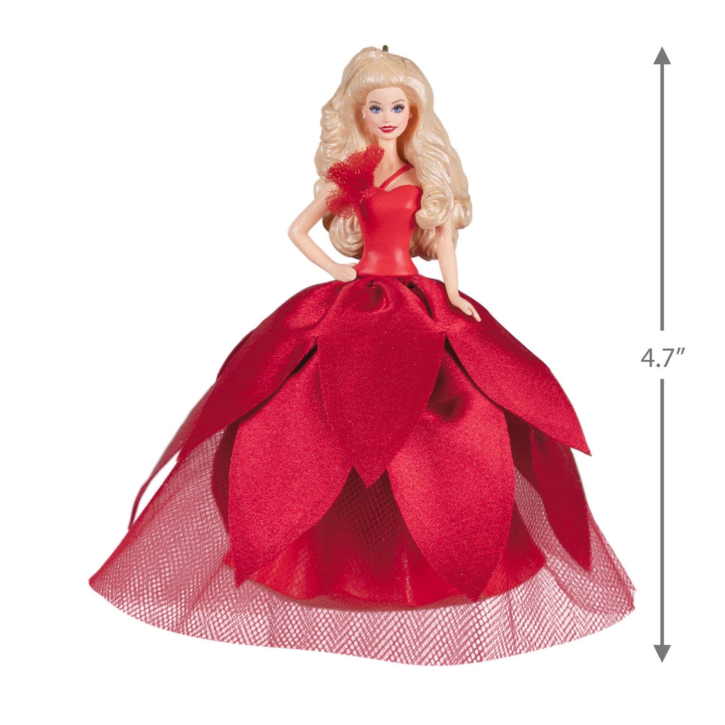 Firebrick 2022 Holiday Barbie™ Doll Ornament