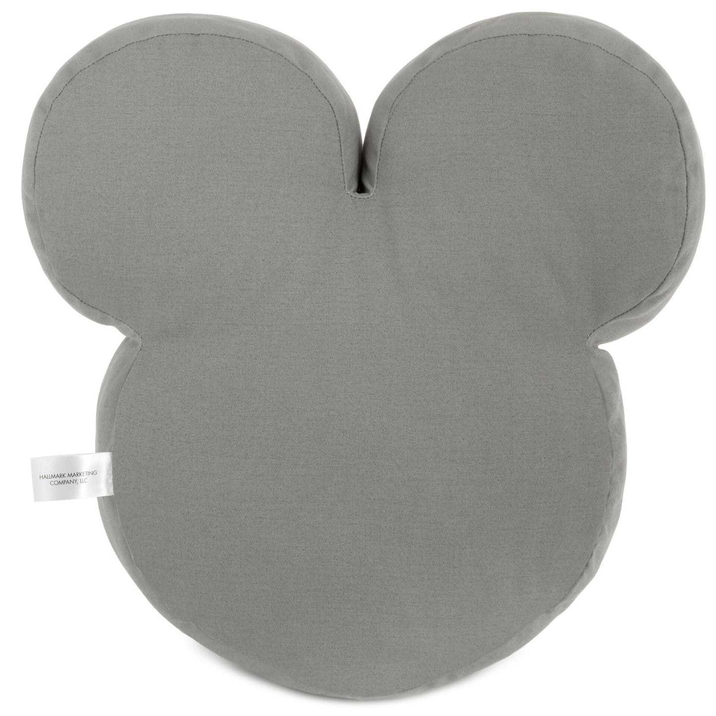 Light Slate Gray Disney Mickey Mouse Shaped Decorative Throw Pillow