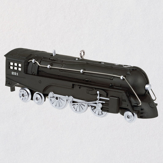Dark Slate Gray Lionel® Trains 221 New York Central "Empire State" Locomotive Metal Ornament
