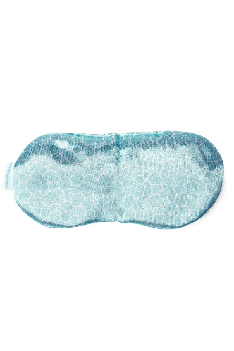 Powder Blue Lemon Lavender Under Pressure Weighted Eye Mask