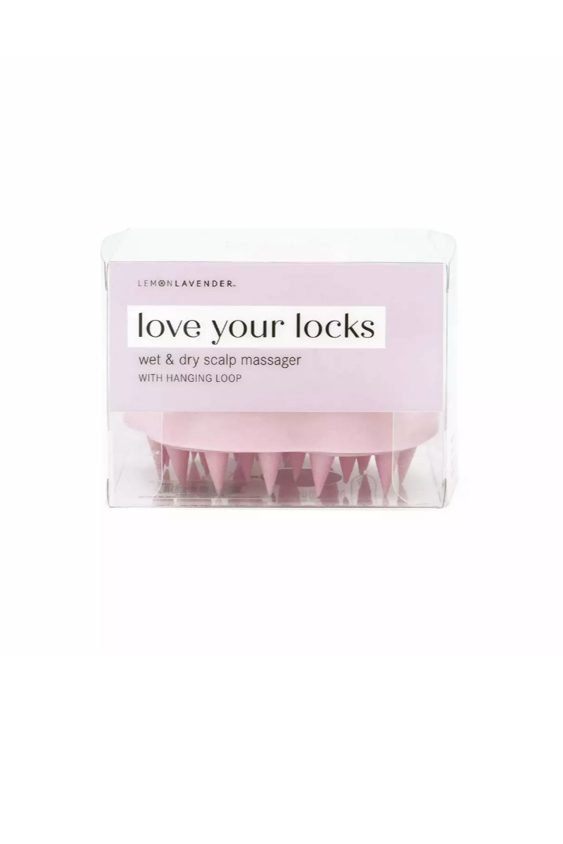 Misty Rose Lemon Lavender® Love Your Locks Wet & Dry Scalp Massager
