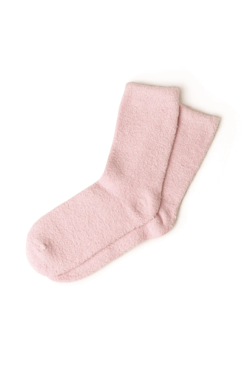 Pink Lemon Lavender You Had Me at Aloe Spa Socks
