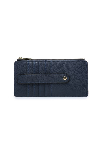 Dark Slate Gray Jen & Co Saige Slim Card Holder Wallet