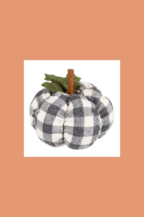 Plush Pumpkins Table Décor, 3 Asst