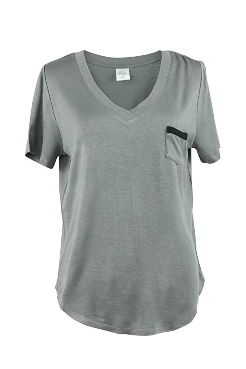 Light Slate Gray Hello Mello Weekender T-Shirt