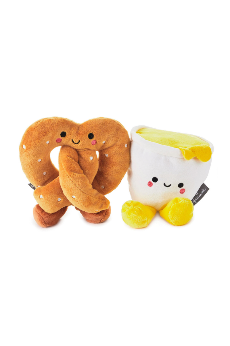 Goldenrod Better Together Pretzel and Cheese Dip Magnetic Plush, 5"
